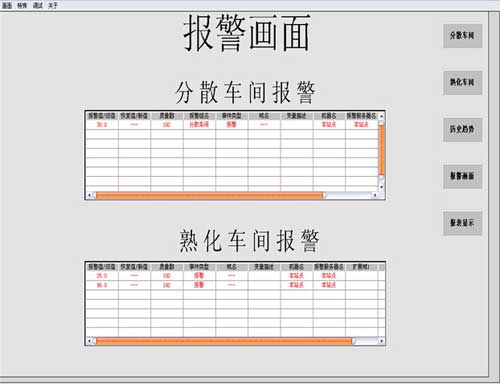 報(bào)警畫面