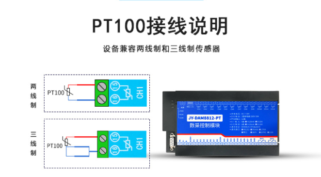 PT100接線(xiàn)圖