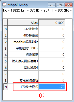 DAM-CZ01-D稱重變送模塊應用軟件
