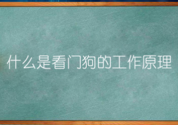 看門狗”的運(yùn)行機(jī)制是什么？