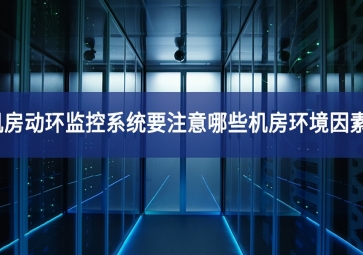 機房動環(huán)監(jiān)控系統(tǒng)要注意哪些機房環(huán)境因素？