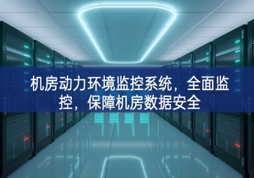 機(jī)房動(dòng)力環(huán)境監(jiān)控系統(tǒng)，全面監(jiān)控，保障機(jī)房數(shù)據(jù)安全