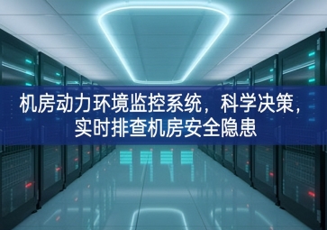 機(jī)房動(dòng)力環(huán)境監(jiān)控系統(tǒng)，科學(xué)決策，實(shí)時(shí)排查機(jī)房安全隱患