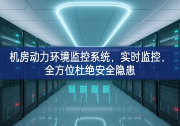 機(jī)房動(dòng)力環(huán)境監(jiān)控系統(tǒng)，實(shí)時(shí)監(jiān)控，全方位杜絕安全隱患