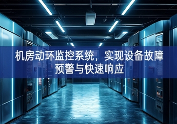 機(jī)房動(dòng)環(huán)監(jiān)控系統(tǒng)，實(shí)現(xiàn)設(shè)備故障預(yù)警與快速響應(yīng)