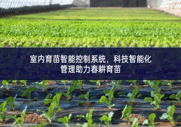 室內(nèi)育苗智能控制系統(tǒng)，科技智能化管理助力春耕育苗